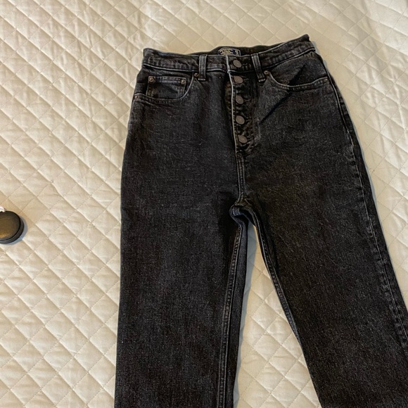 Abercrombie & Fitch Ultra High Rise Straight Jeans - Picture 3 of 3